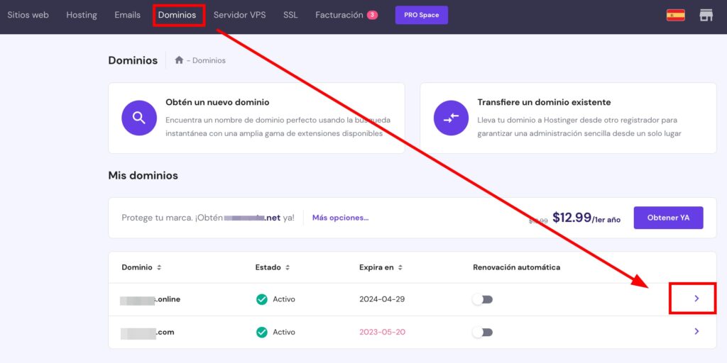 Proceso para transferir dominios seguros 1 proceso para transferir dominios seguros