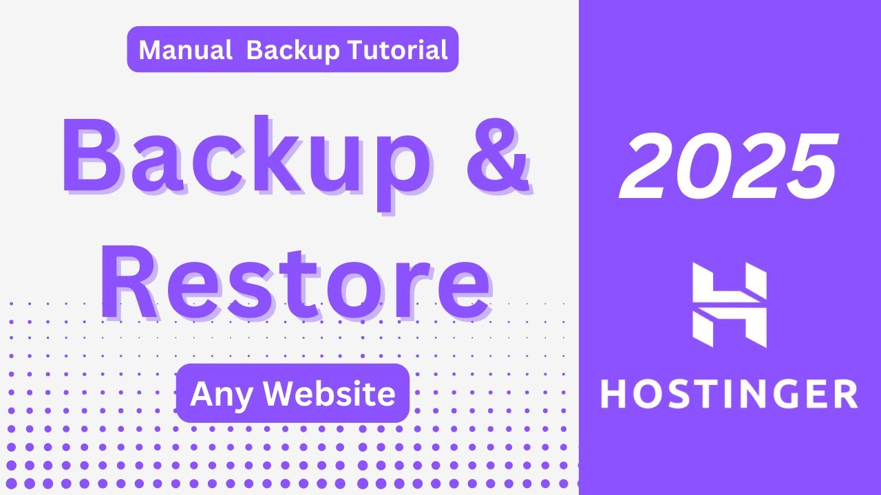 tutorial de backup en entornos hosting
